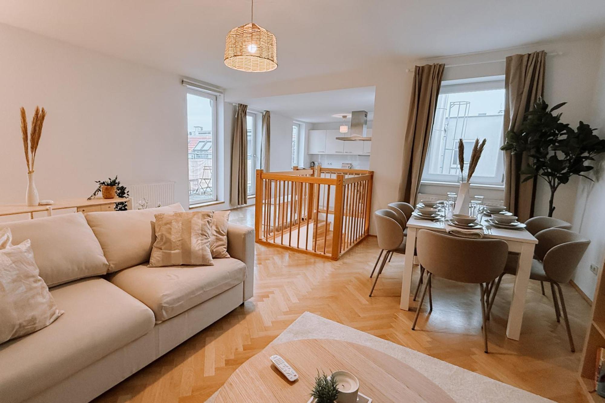 90Qm, 3 Bedrooms, Near Schoenbrunn, Balcony - Axara Housing Wien Eksteriør billede